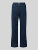 Raphaela By Brax Flared jeans met elastische band, model 'Pam' Marineblauw