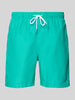 Shiwi Regular Fit Badehose mit Label-Patch Modell 'Mike' Mint