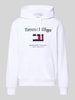 Tommy Hilfiger Regular fit hoodie van katoenmix Wit