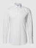 BOSS Slim Fit Business-Hemd mit Stretch-Anteil Weiß