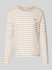 Gant Longsleeve mit Label-Stitching Sand