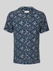 Blend Slim Fit Freizeithemd mit Reverskragen Modell 'ASCOT' Marine