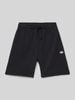 Dickies Regular Fit Sweatshorts mit Label-Print Modell 'MAPLETON' Black