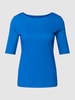 Christian Berg Woman T-Shirt mit U-Boot-Ausschnitt Royalblau