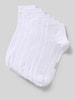 MCNEAL Sneakersocken im 7er-Pack mit Label-Detail Weiss