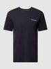 Anerkjendt T-Shirt mit Logo-Stitching Modell 'KIKKI' Marineblau
