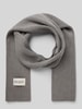 Marc O'Polo Schal aus reiner Baumwolle Mittelgrau Melange