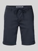 MAC Regular Fit Shorts mit Tunnelzug Marine