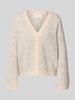 Selected Femme Relaxed Fit Strickpullover aus Woll-Mix mit Alpaka-Anteil Modell 'FALVA' Beige
