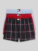 Tommy Hilfiger Boxershorts mit Logo-Detail im 3er-Pack Rot