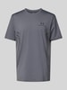 Under Armour T-Shirt mit Label-Print Anthrazit