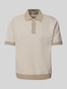 Drykorn Regular Fit Poloshirt mit Knopfleiste Modell 'TAMIAN 10' Beige