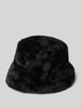 Pieces Bucket Hat in flauschiger Qualität Modell 'JEANEL' Black