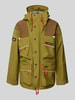 Berghaus Jacke mit Label-Badges Modell 'TRANGO' Gruen