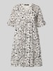 Weekend Max Mara A-Linien Kaftankleid aus reiner Baumwolle Modell 'FUOCO' Black