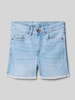 Garcia Regular Fit Jeansshorts im 5-Pocket-Design Modell 'Rianna' Hellblau