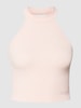 Guess Top mit Spitzenbesatz Modell 'TORI' Rosé