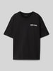 Calvin Klein Jeans Relaxed Fit T-Shirt mit Rundhalsausschnitt Modell 'GEO' Black