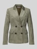Christian Berg Woman Selection Blazer mit Strukturmuster Khaki