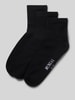 MCNEAL Socken mit elastischem Rippenbündchen im 3er-Pack Black
