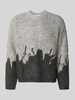 ANOTHER COTTON LAB Sweter z dzianiny z prążkowanymi wykończeniami Czarny