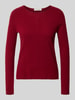 Christian Berg Woman Regular Fit Strickpullover aus reinem Kaschmir Bordeaux