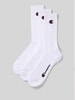 Champion Socken mit Label-Detail im 3er-Pack Modell 'Crew Socks' Weiss