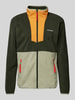 COLUMBIA Fleecejacke mit Label-Patch Modell 'SEQUOIA' Oliv