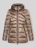 Gil Bret Regular Fit Steppjacke mit abnehmbarer Kapuze Hellbraun