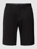 Tommy Hilfiger Shorts in unifarbenem Design Black