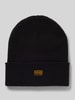 G-Star Raw Beanie mit Label-Detail Modell 'Effo' Black