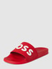 BOSS Slides mit Label-Print Modell 'Kirk' Rot