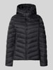 Jake*s Casual Regular fit buffer jacket met ritszakken Zwart
