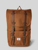 Herschel Rucksack mit Label-Detail Modell 'Little America™' Cognac