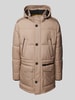 bugatti Steppjacke mit Stehkragen Beige