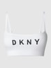 DKNY Bustier aus Lyocellmischung Weiss