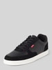 Levi’s® Acc. Sneakers met labeldetail, model 'REECE' Zwart