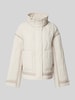 Jake*s Casual Steppjacke mit Eingrifftaschen Offwhite