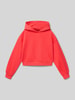 s.Oliver RED LABEL Loose fit hoodie van katoenmix Rood
