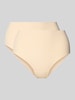 MAGIC Bodyfashion High waist broek met elastische band, model 'Dream' Beige