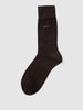 BOSS Socken mit Label-Print Mittelbraun