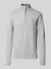 GANT Pullover aus reiner Wolle Hellgrau