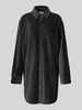 JAKE*S STUDIO WOMAN Relaxed Fit Kleid aus Baumwoll-Mix in Hemdblusen-Optik Dunkelgrau