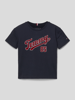 Tommy Hilfiger Teens T-shirt met labeldetail Marineblauw