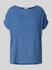 s.Oliver RED LABEL Relaxed fit T-shirt met stretch Blauw