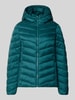 Jake*s Casual Regular fit buffer jacket met ritszakken Lagune