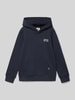 Garcia Hoodie mit Kapuze Dunkelblau