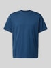 Selected Regular Fit T-Shirt aus reiner Baumwolle Modell 'HASPEN' Rauchblau