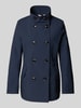 Christian Berg Woman Selection Jacke mit Stehkragen und Eingrifftaschen Dunkelblau