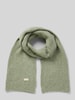 Barts Schal mit Label-Patch Modell 'Mella' Khaki